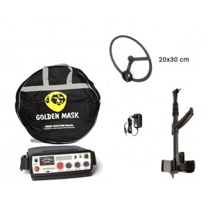 Глубинный импульсный металлоискатель Golden Mask Deep Hunter PRO3se (комплект с катушкой 20х30 см, штангой)
